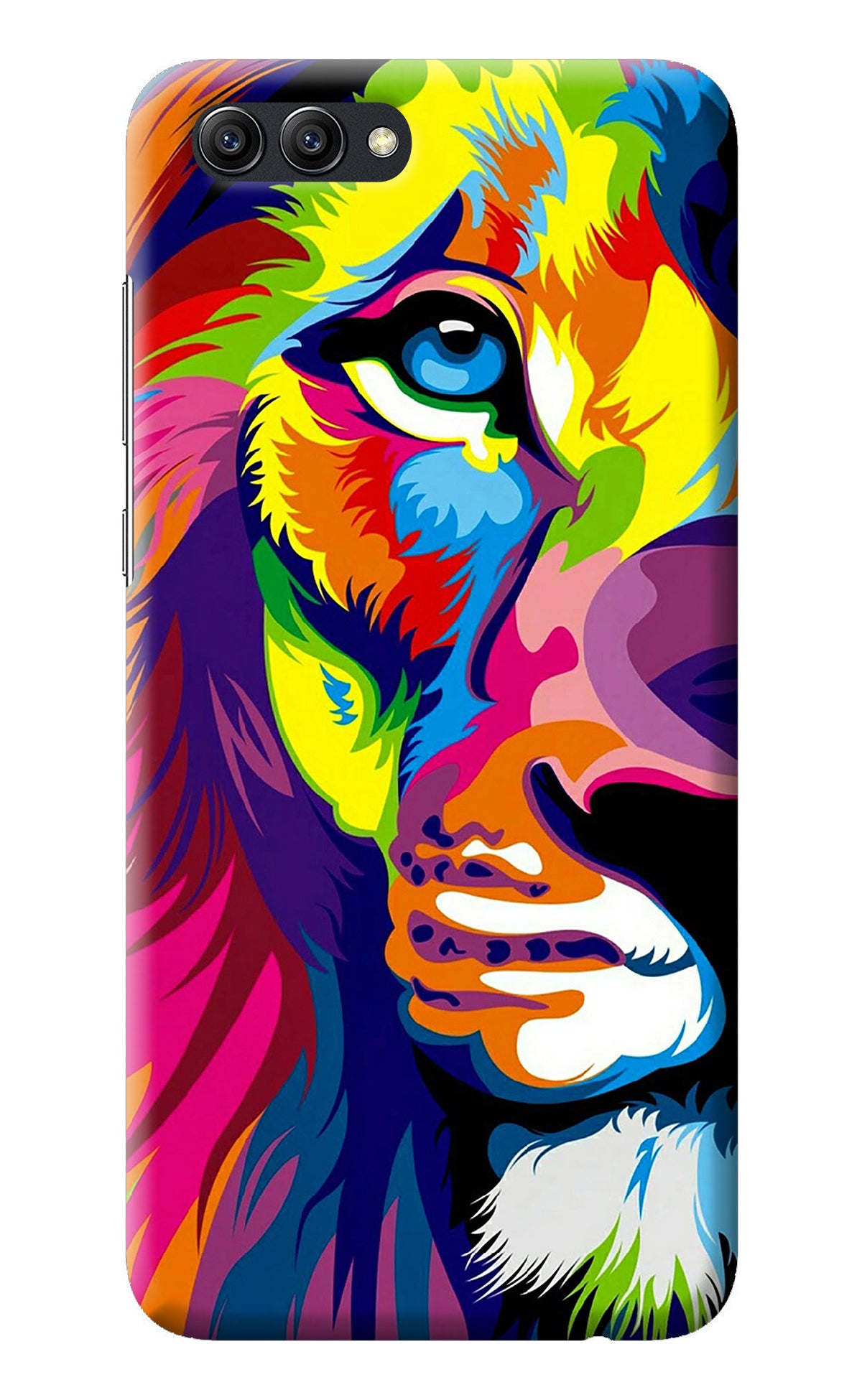 Lion Half Face Honor View 10 Back Cover