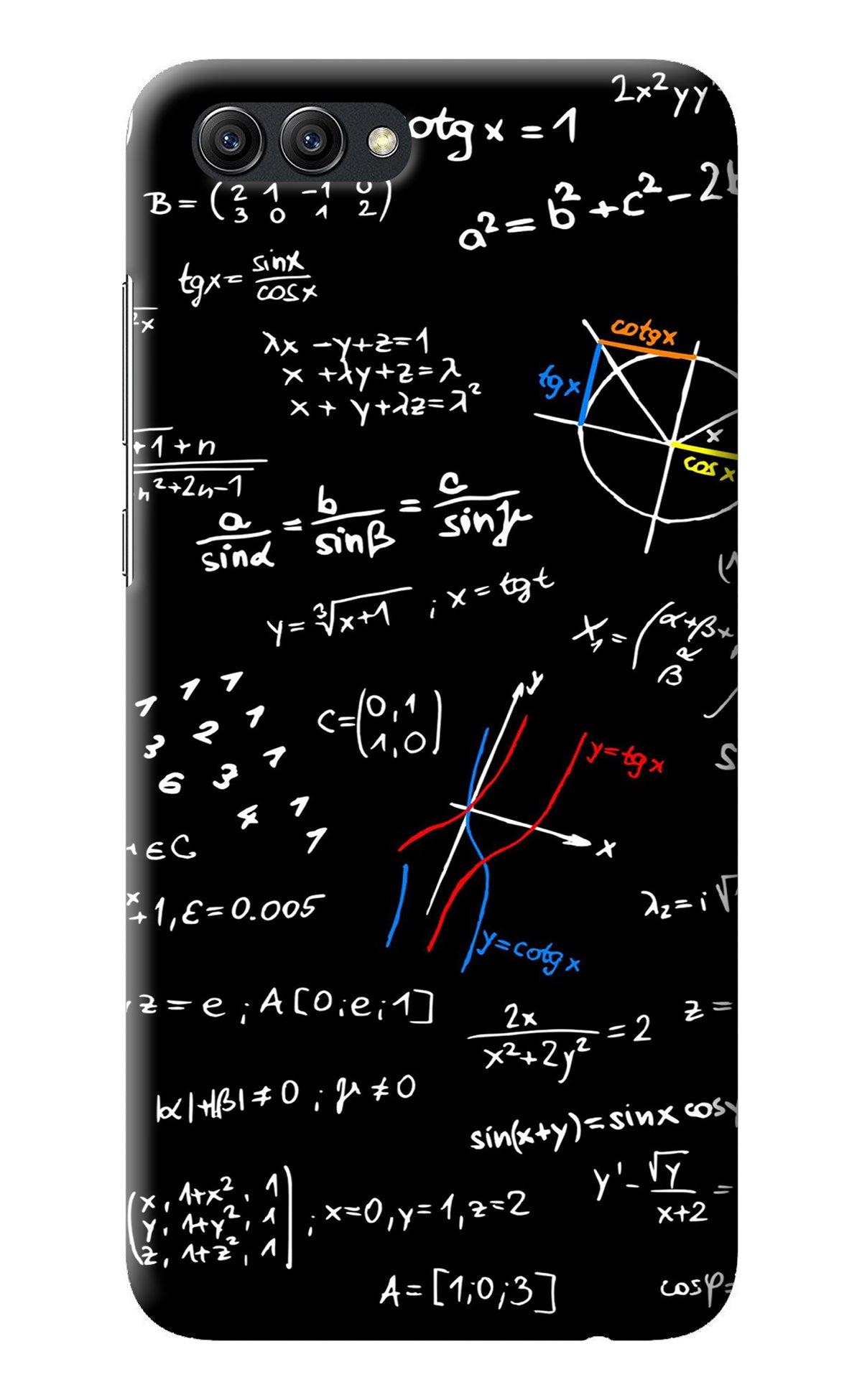 Mathematics Formula Honor View 10 Back Cover