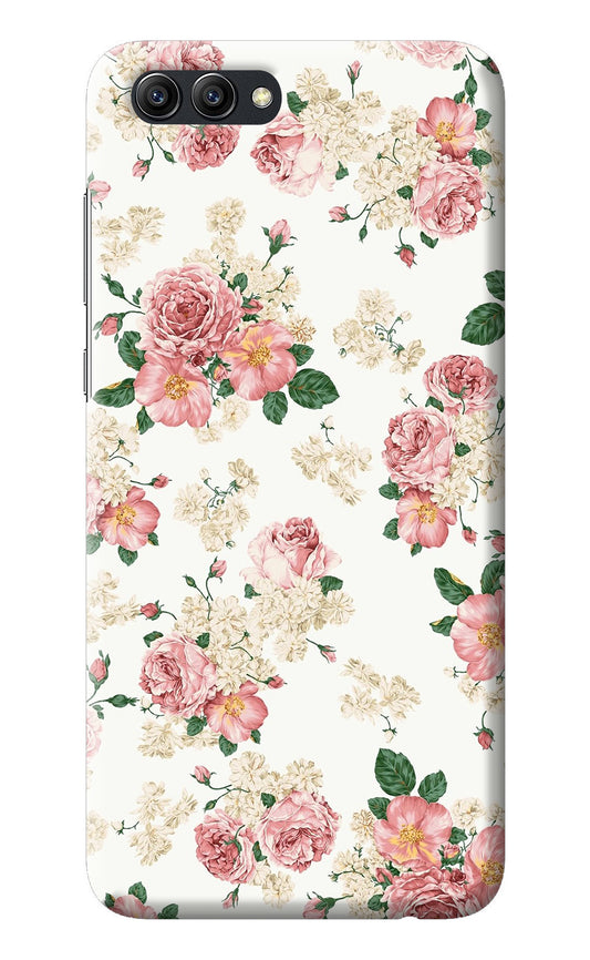 Flowers Honor View 10 Back Cover