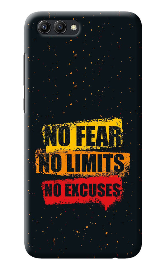 No Fear No Limits No Excuse Honor View 10 Back Cover