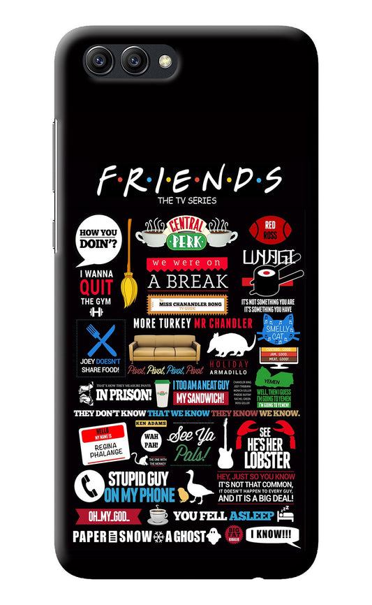 FRIENDS Honor View 10 Back Cover