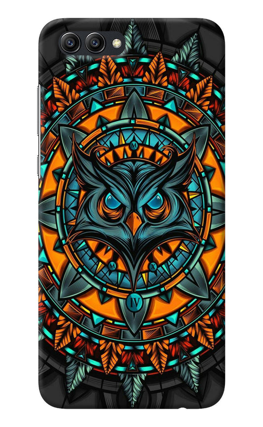 Angry Owl Art Honor View 10 Back Cover