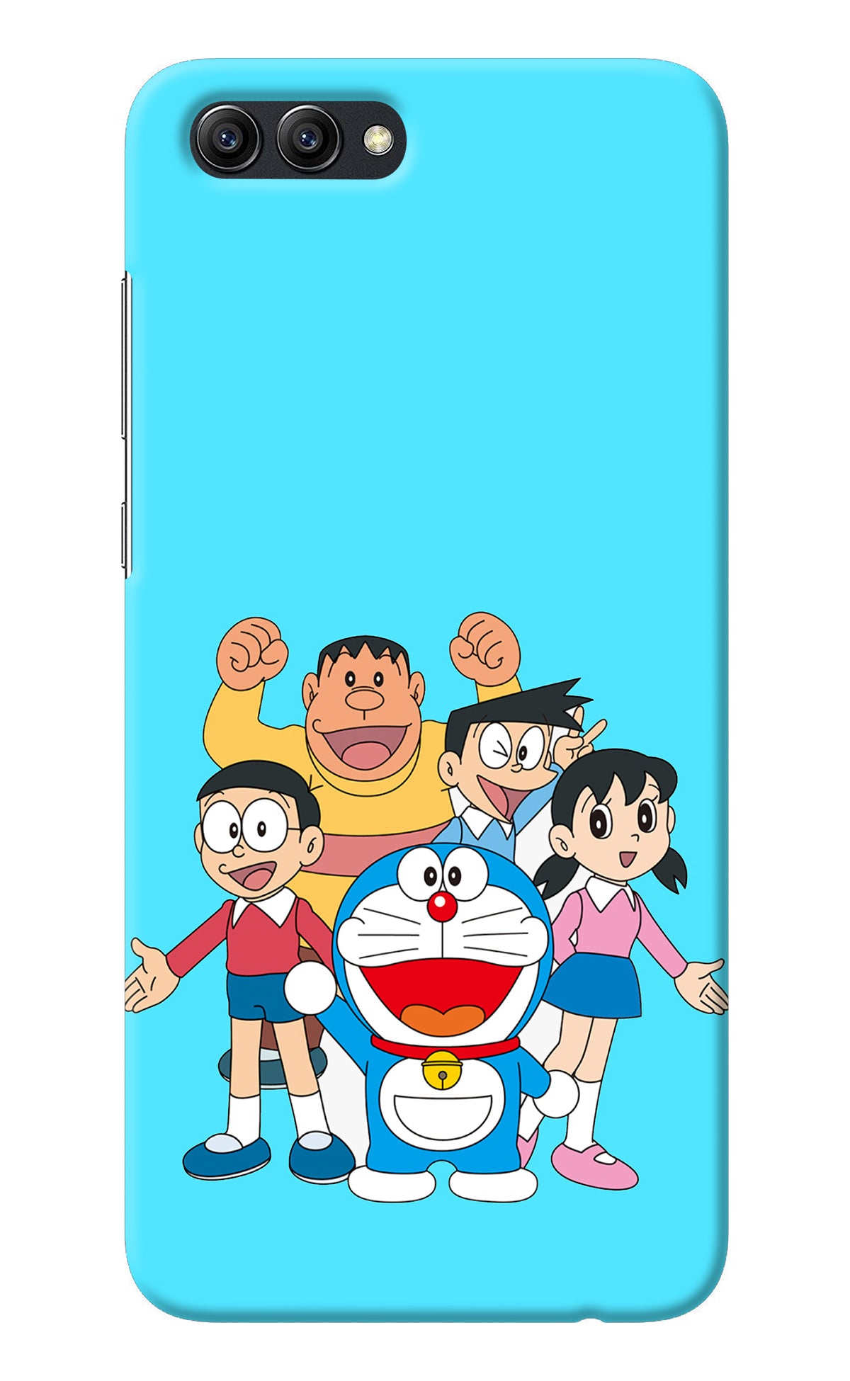 Doraemon Gang Honor View 10 Back Cover