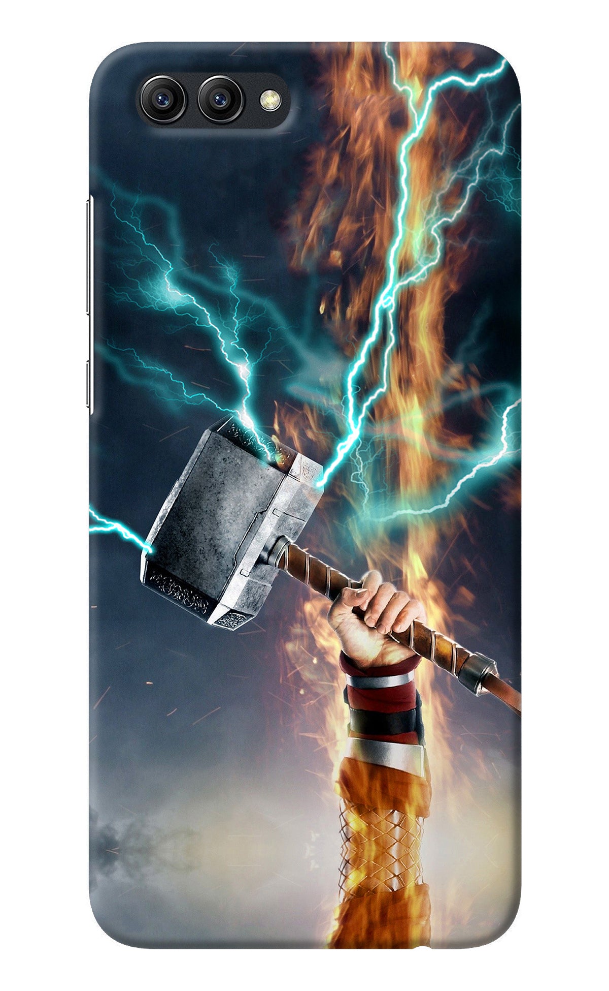 Thor Hammer Mjolnir Honor View 10 Back Cover