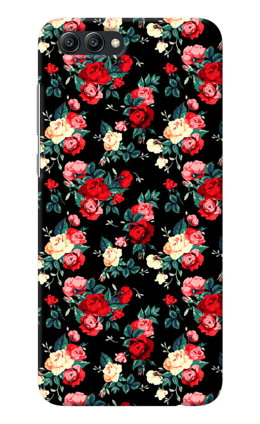 Rose Pattern Honor View 10 Back Cover