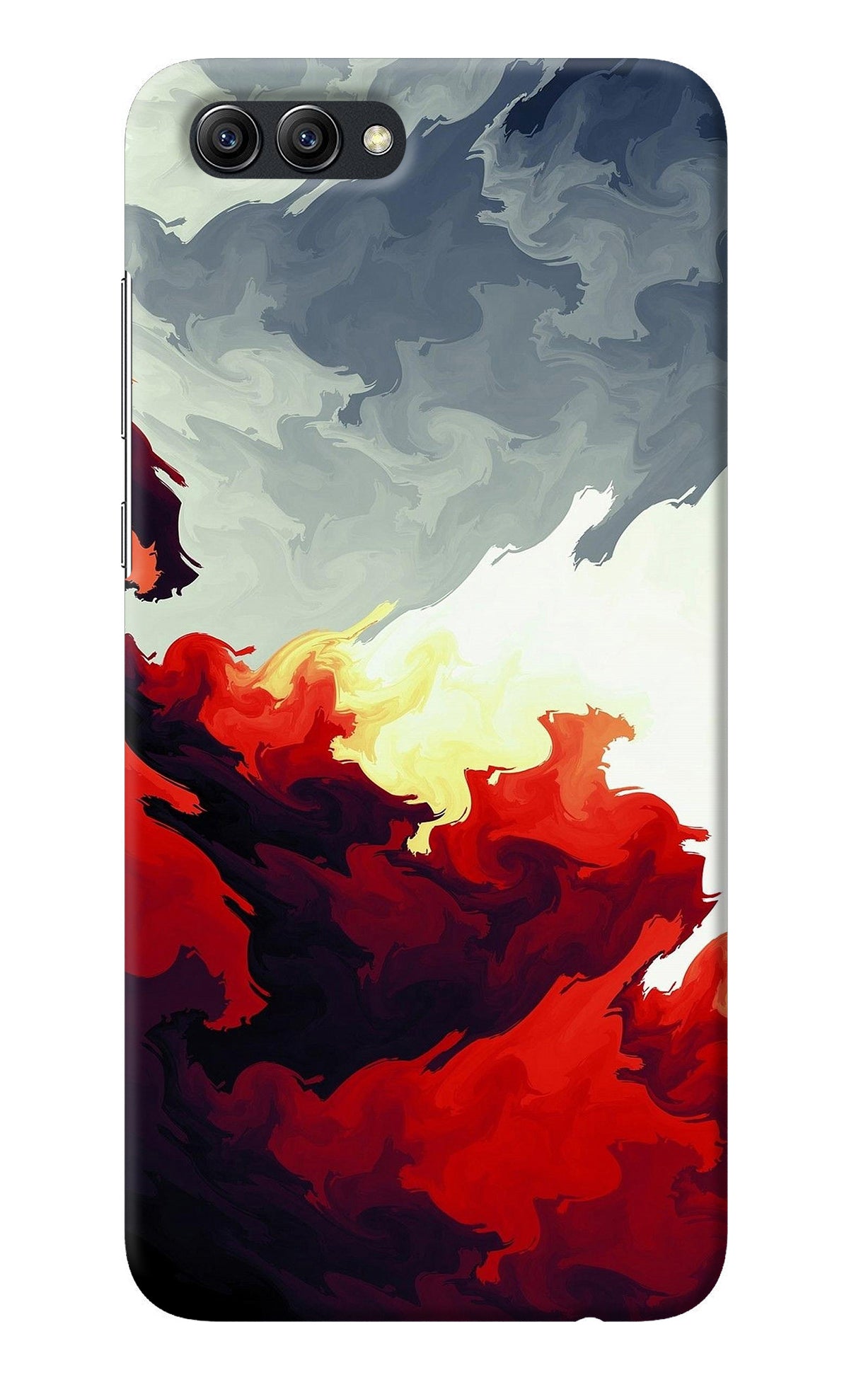 Fire Cloud Honor View 10 Back Cover