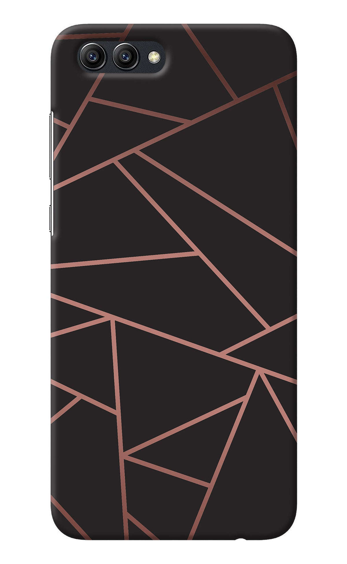 Geometric Pattern Honor View 10 Back Cover