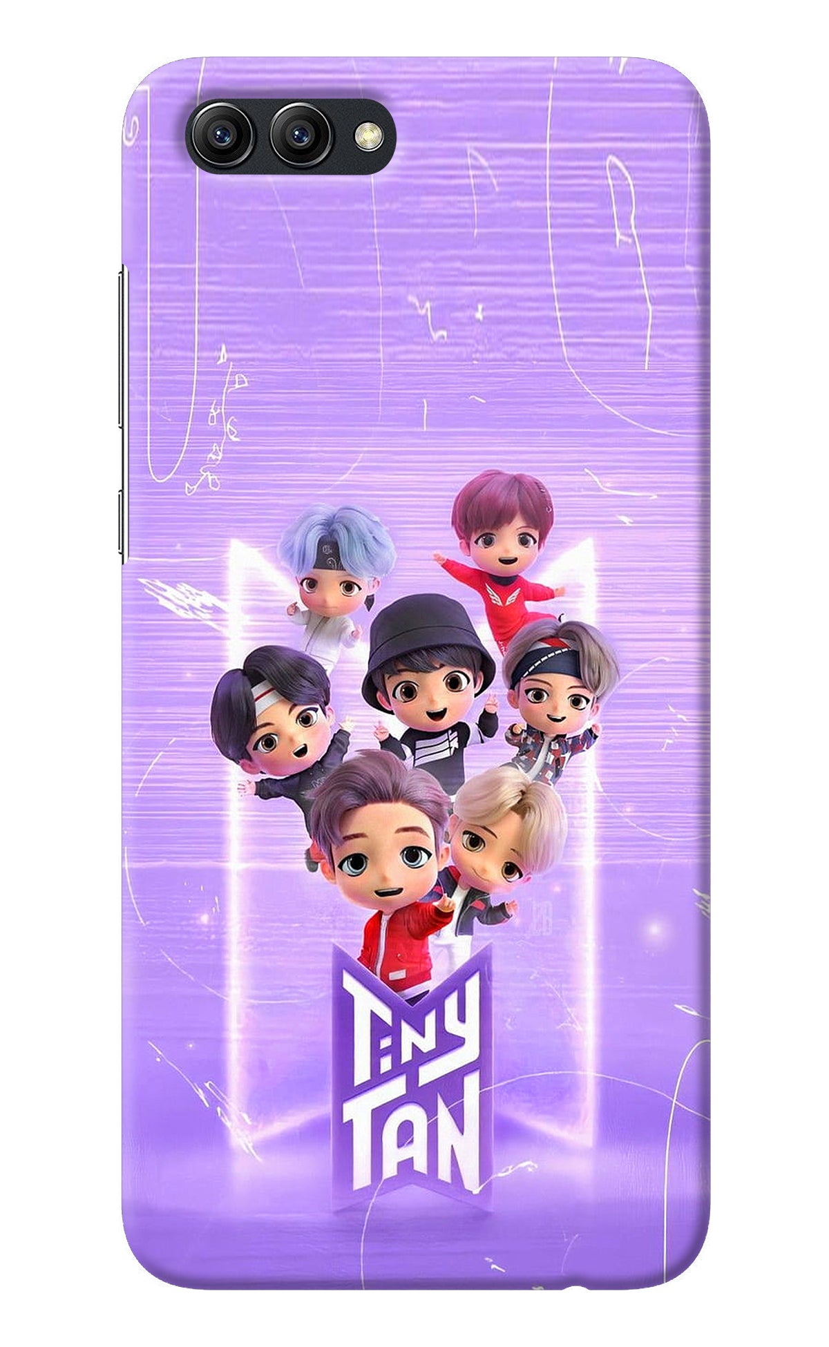 BTS Tiny Tan Honor View 10 Back Cover
