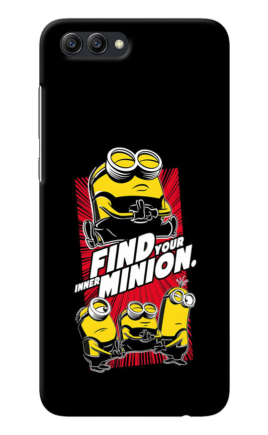 Find your inner Minion Honor View 10 Back Cover