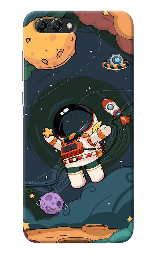 Cartoon Astronaut Honor View 10 Back Cover