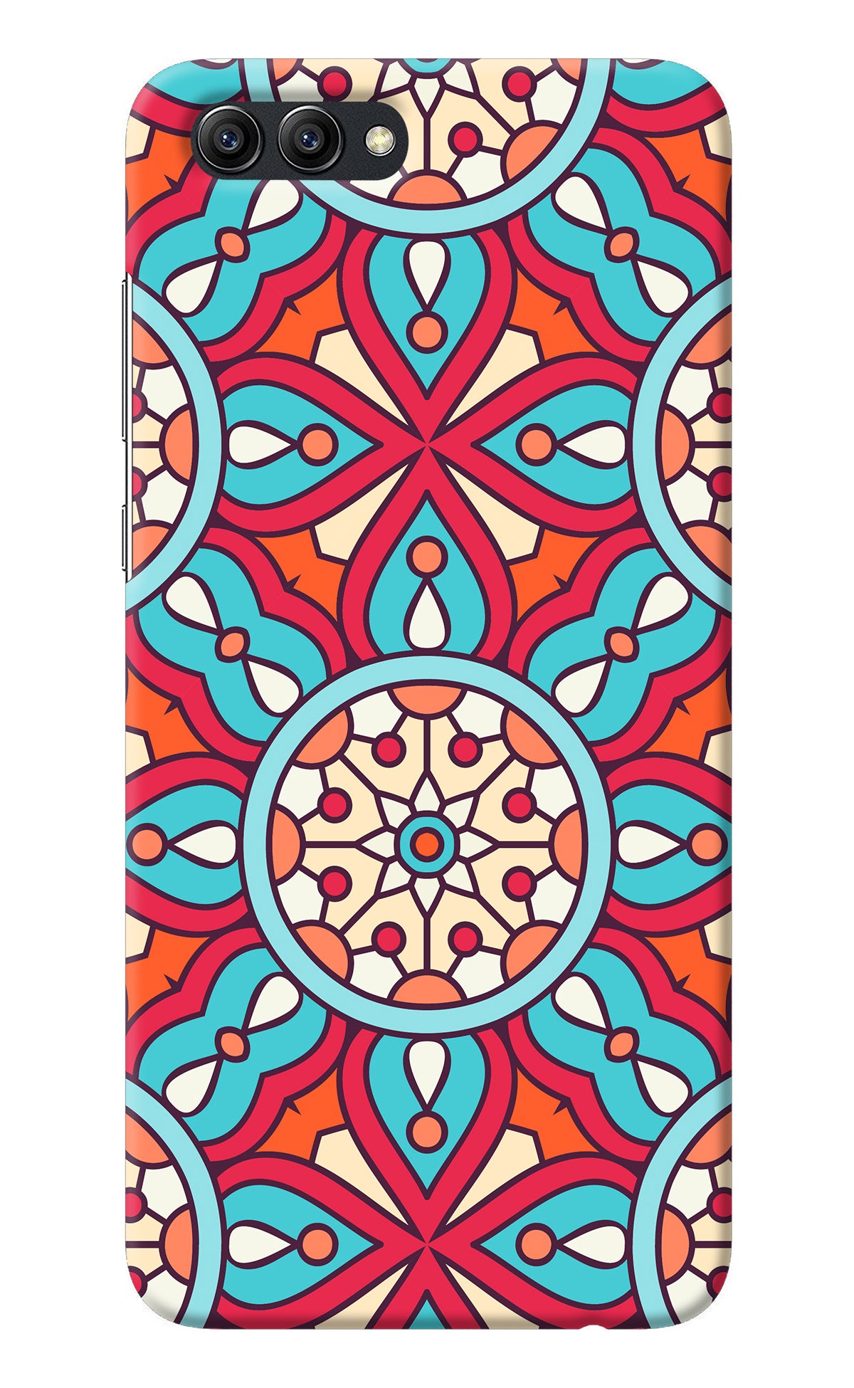 Mandala Geometric Honor View 10 Back Cover