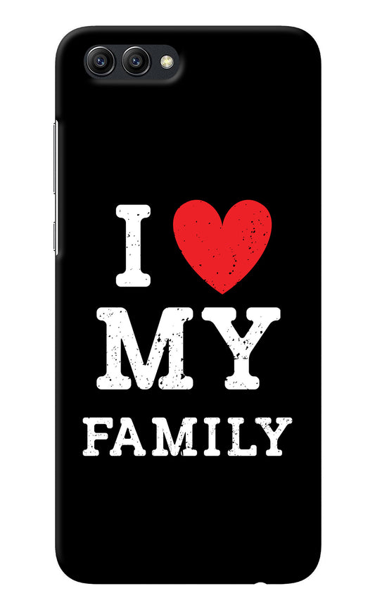 I Love My Family Honor View 10 Back Cover