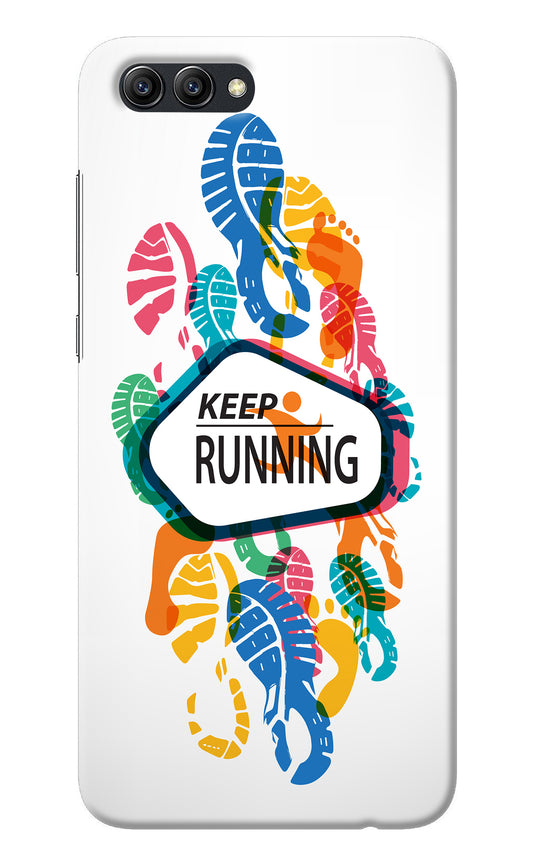 Keep Running Honor View 10 Back Cover