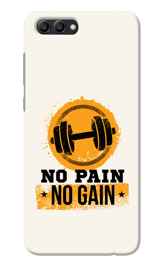 No Pain No Gain Honor View 10 Back Cover