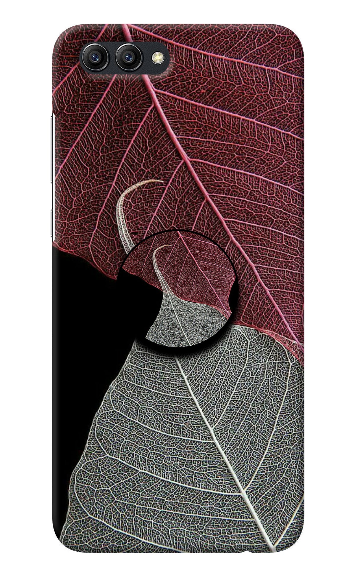 Leaf Pattern Honor View 10 Pop Case