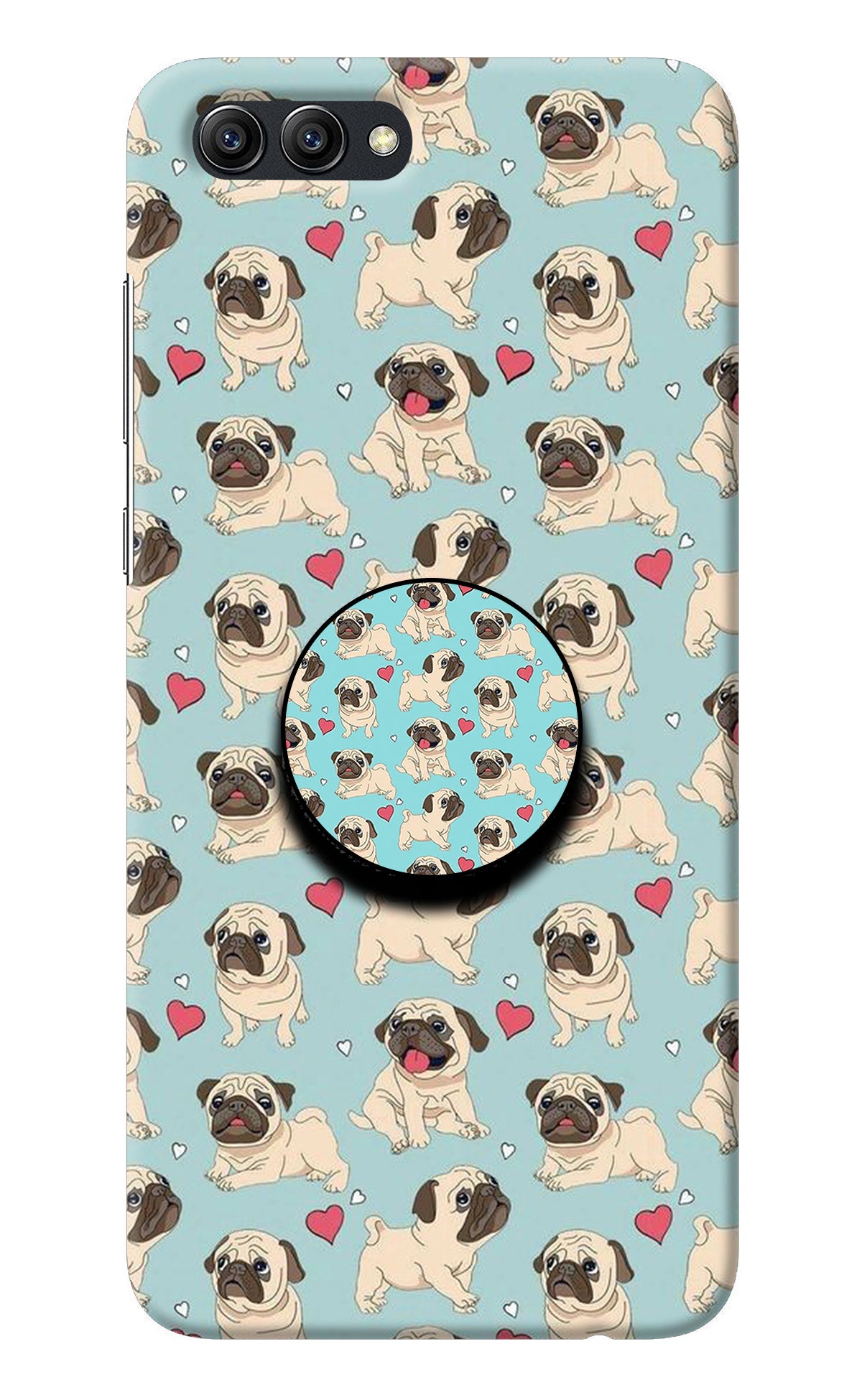 Pug Dog Honor View 10 Pop Case