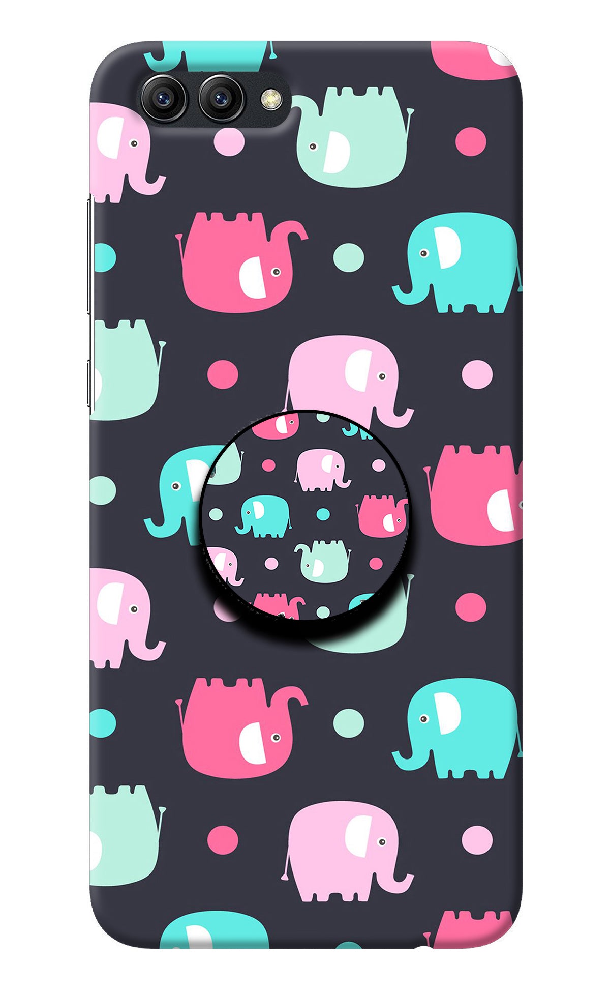 Baby Elephants Honor View 10 Pop Case