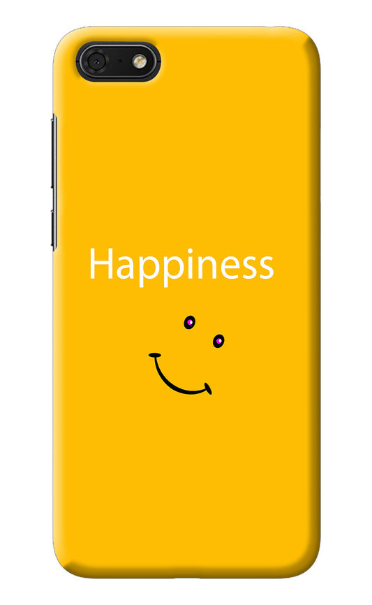 Happiness With Smiley Honor 7S Back Cover