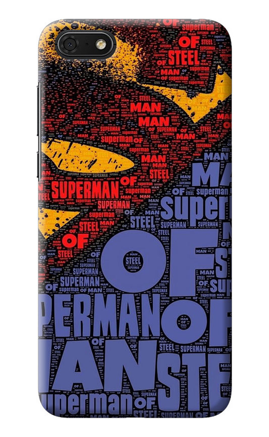 Superman Honor 7S Back Cover