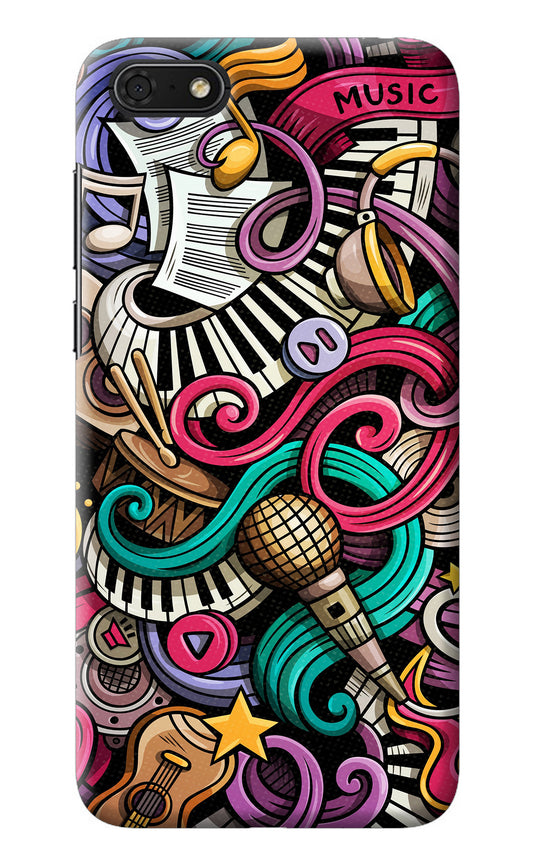 Music Abstract Honor 7S Back Cover