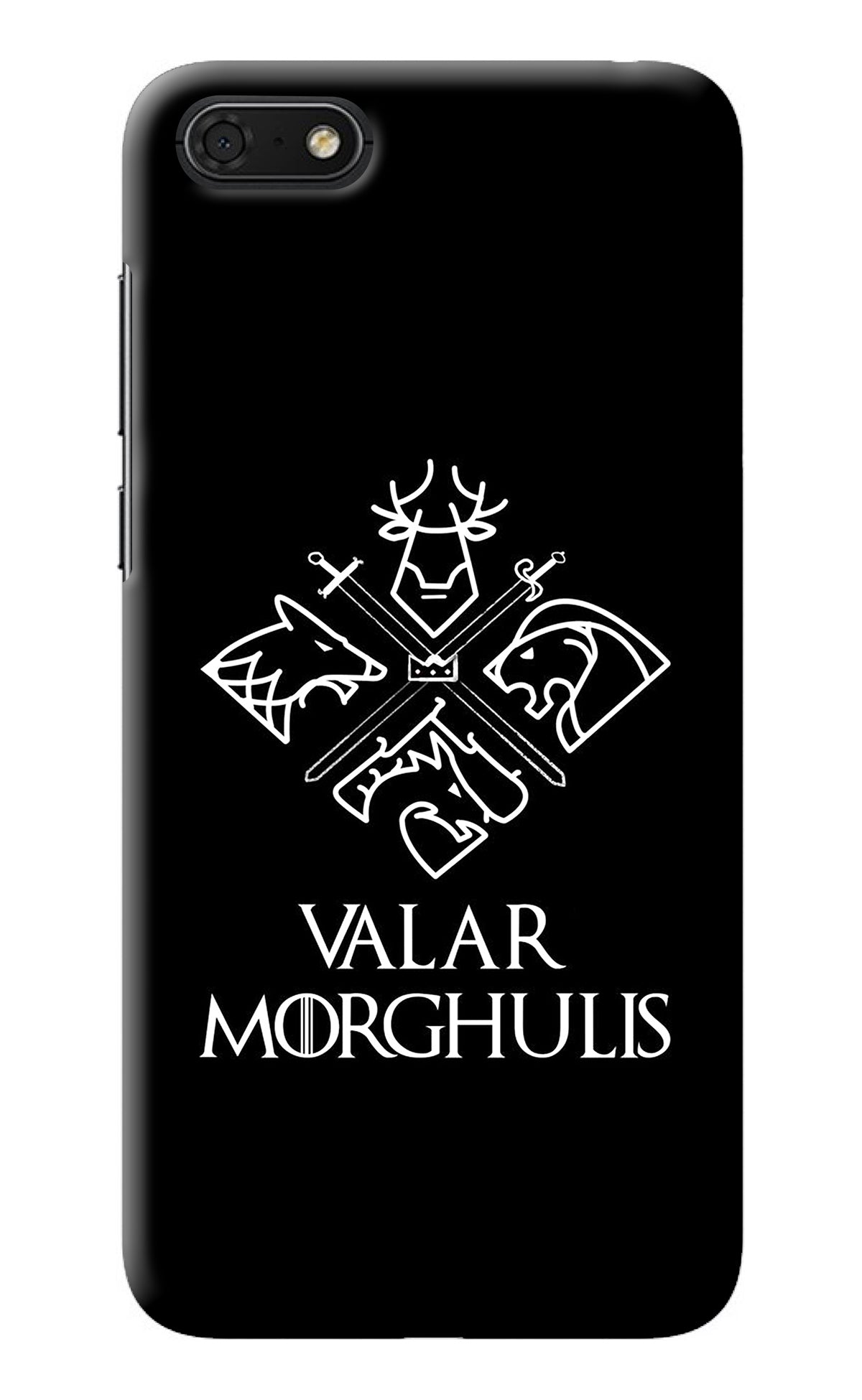 Valar Morghulis | Game Of Thrones Honor 7S Back Cover