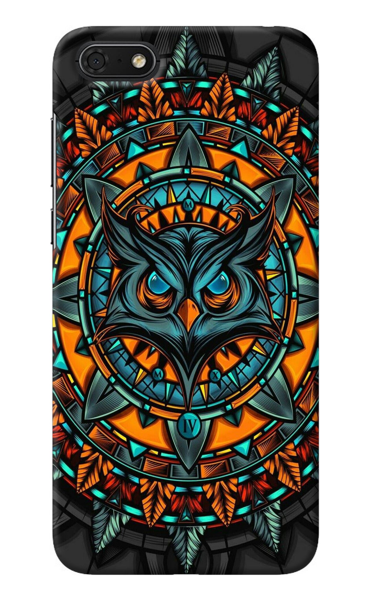 Angry Owl Art Honor 7S Back Cover