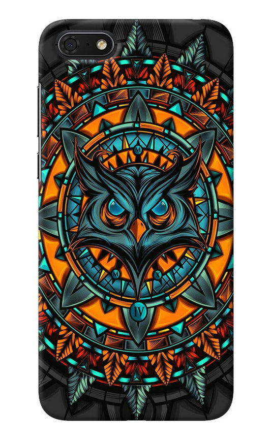 Angry Owl Art Honor 7S Back Cover