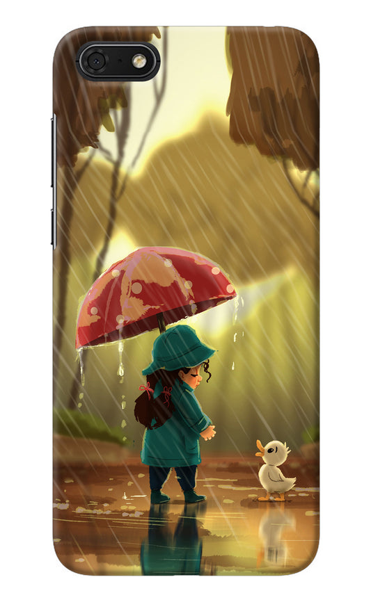 Rainy Day Honor 7S Back Cover