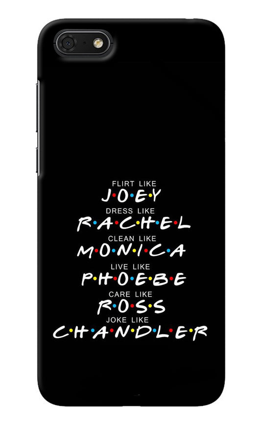 FRIENDS Character Honor 7S Back Cover