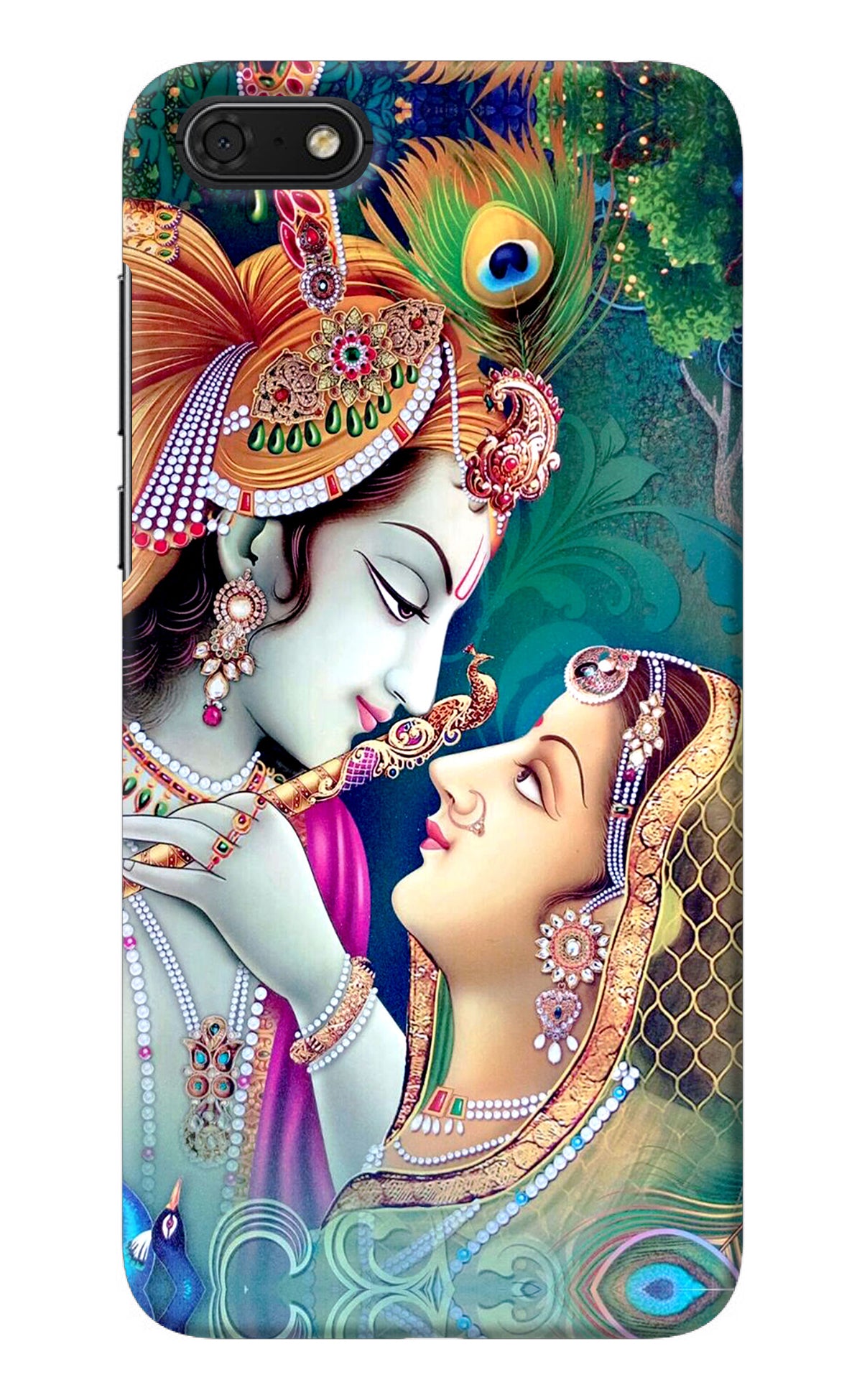 Lord Radha Krishna Honor 7S Back Cover