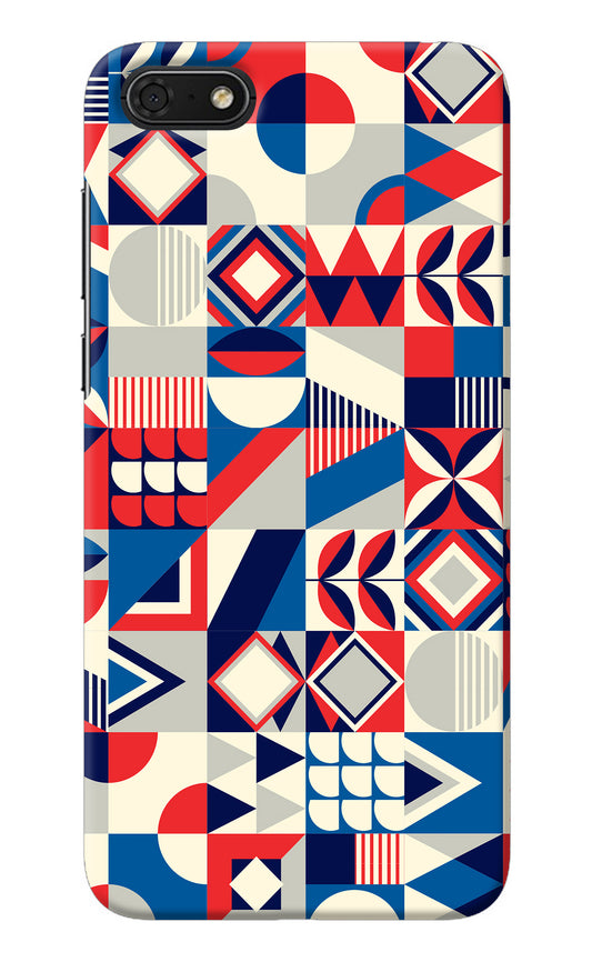 Colorful Pattern Honor 7S Back Cover