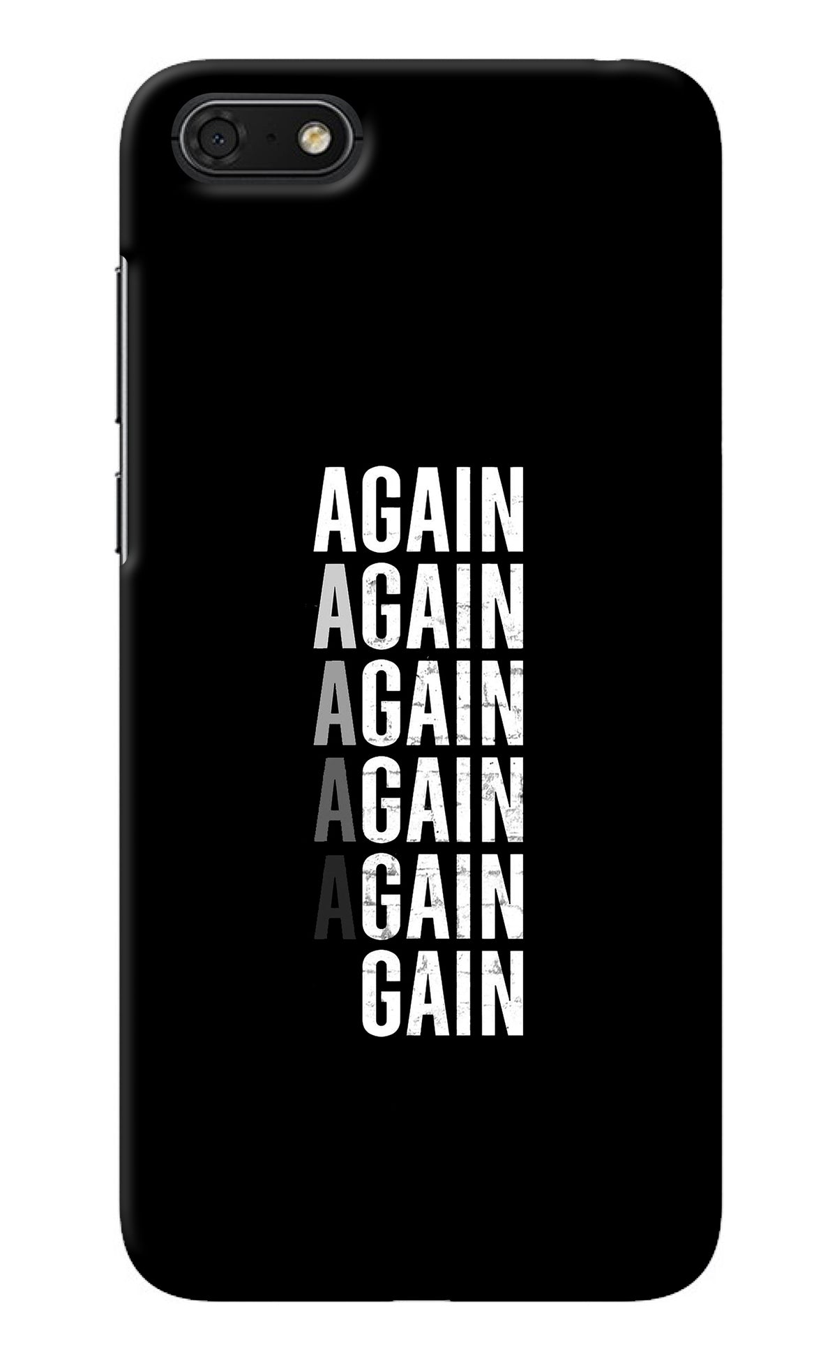 Again Again Gain Honor 7S Back Cover