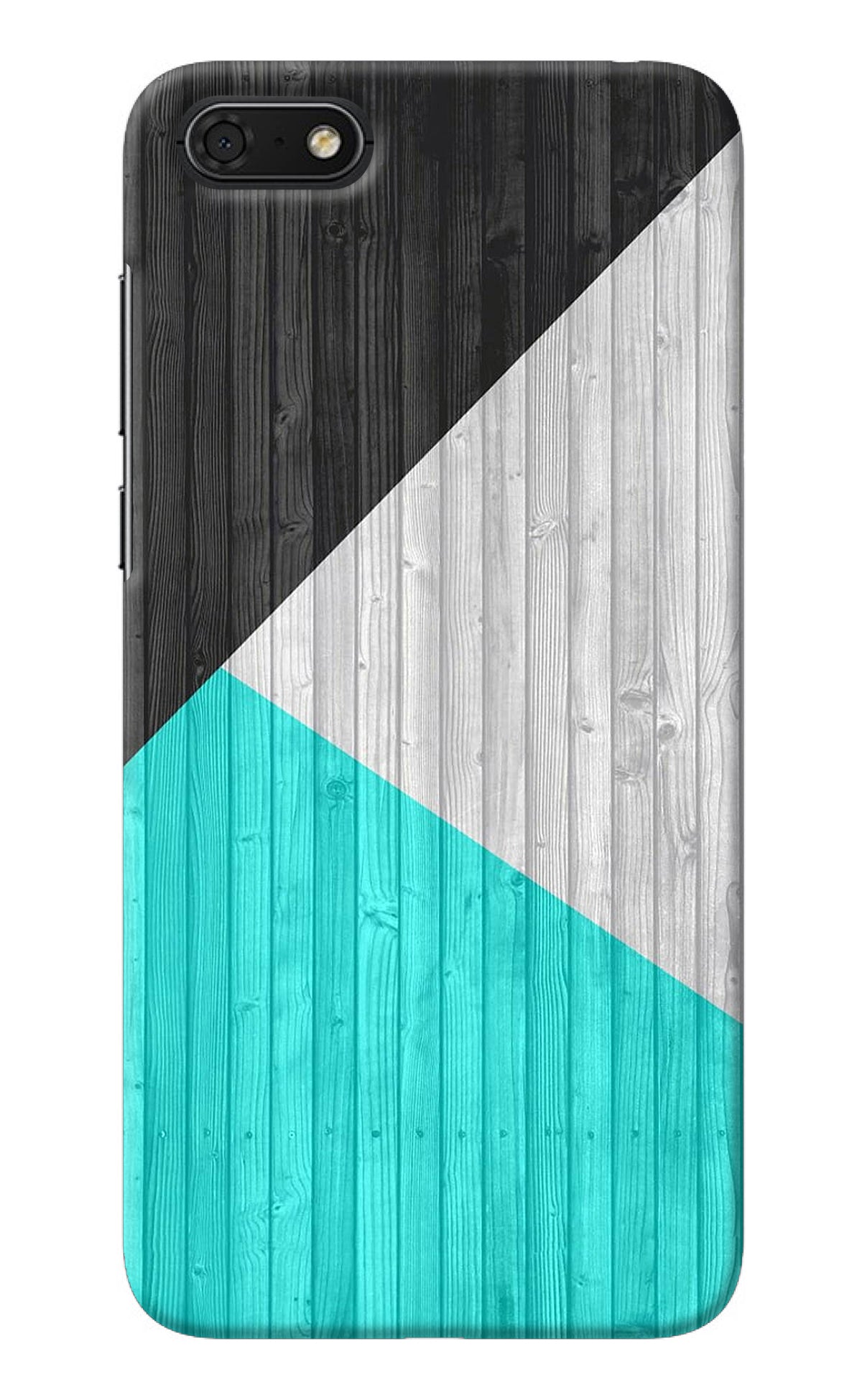 Wooden Abstract Honor 7S Back Cover