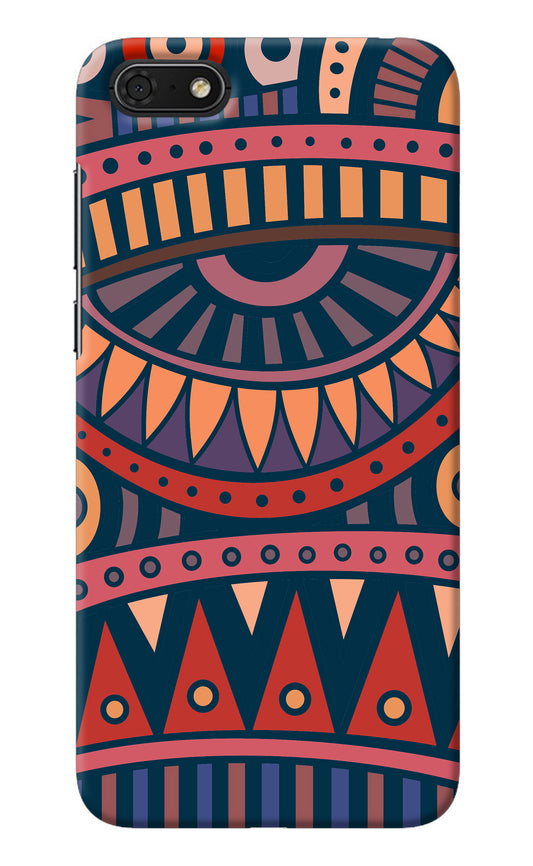 African Culture Design Honor 7S Back Cover