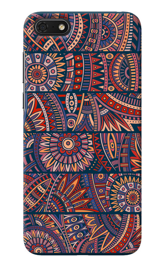 African Culture Design Honor 7S Back Cover