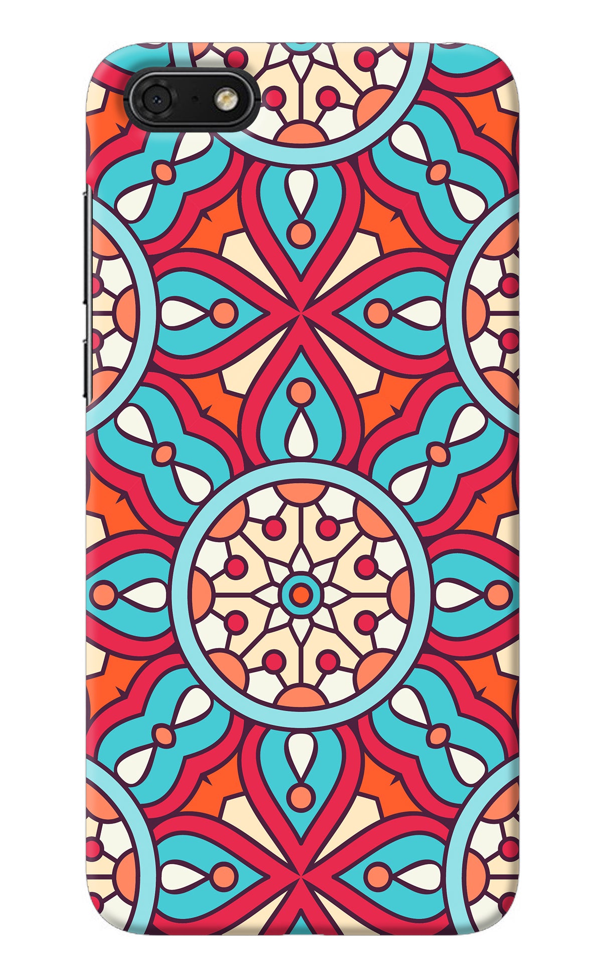 Mandala Geometric Honor 7S Back Cover