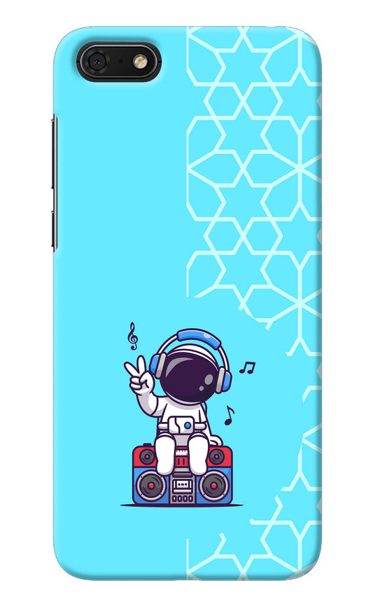 Cute Astronaut Chilling Honor 7S Back Cover