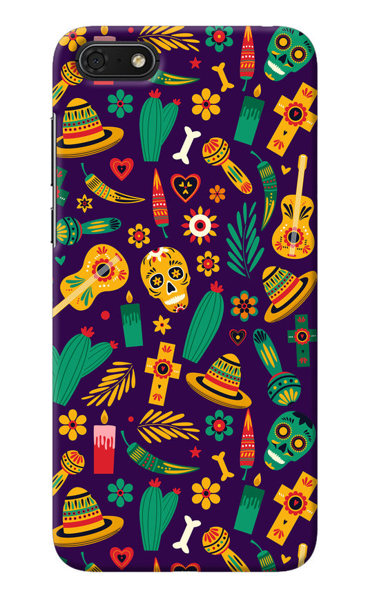 Mexican Artwork Honor 7S Back Cover