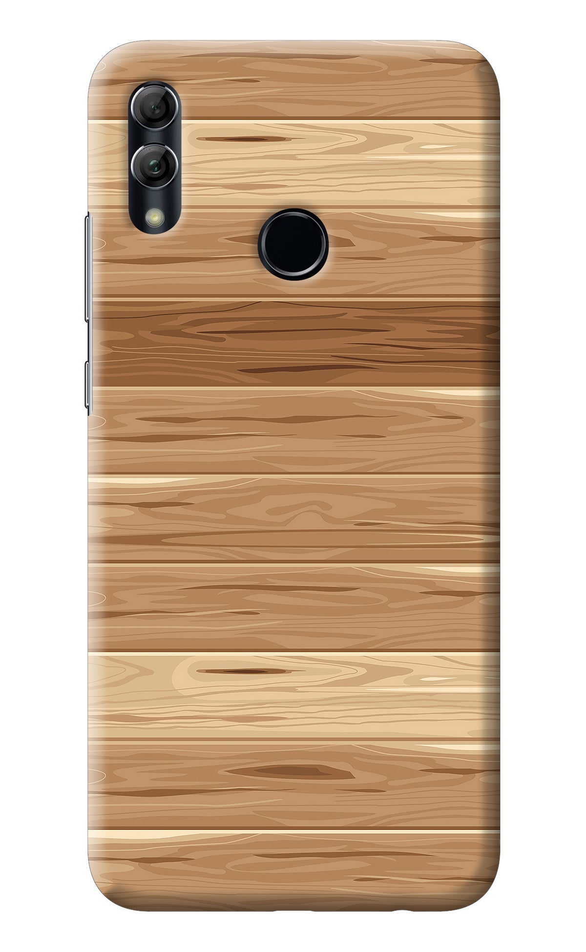 Wooden Vector Honor 10 Lite Back Cover