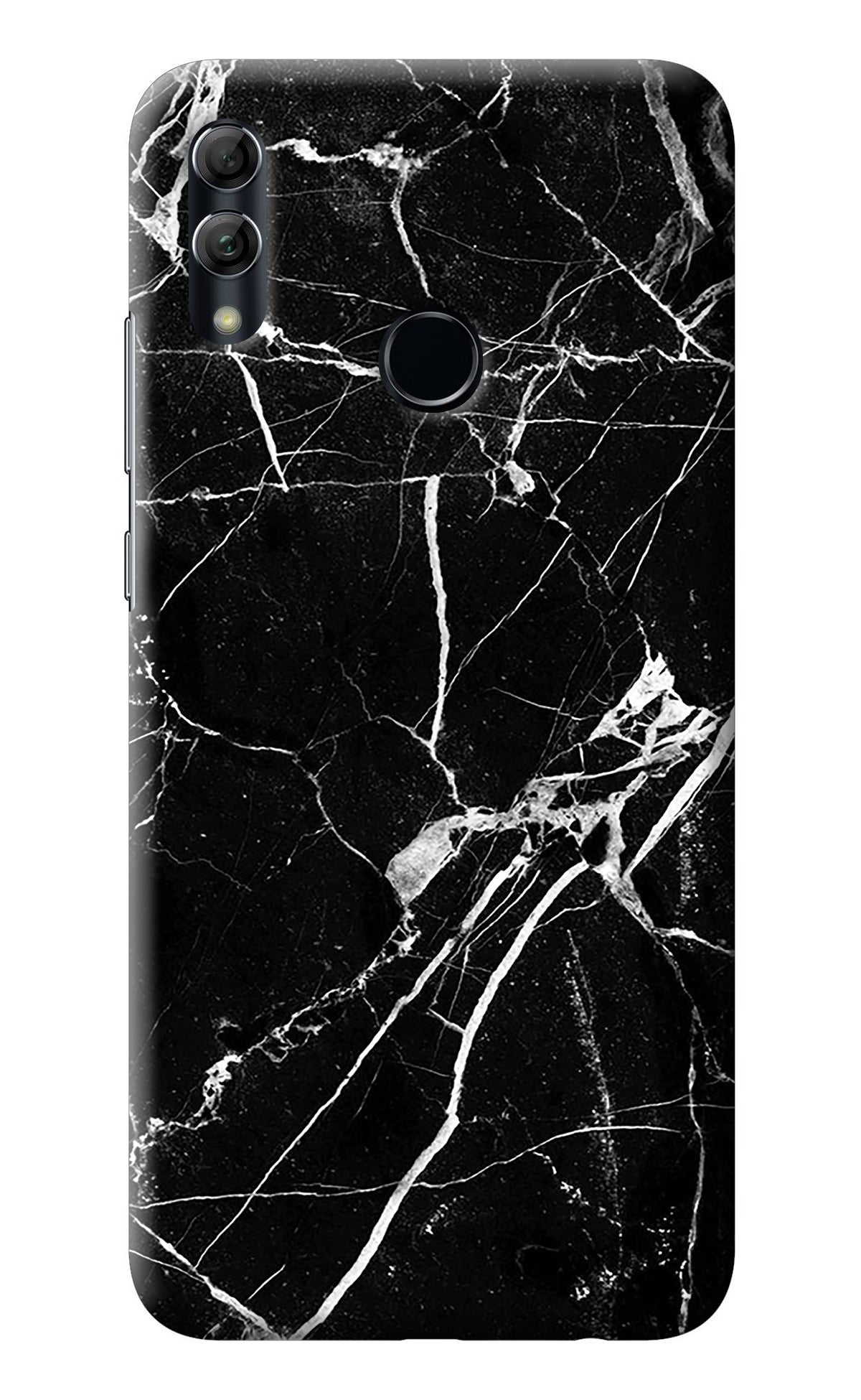 Black Marble Pattern Honor 10 Lite Back Cover