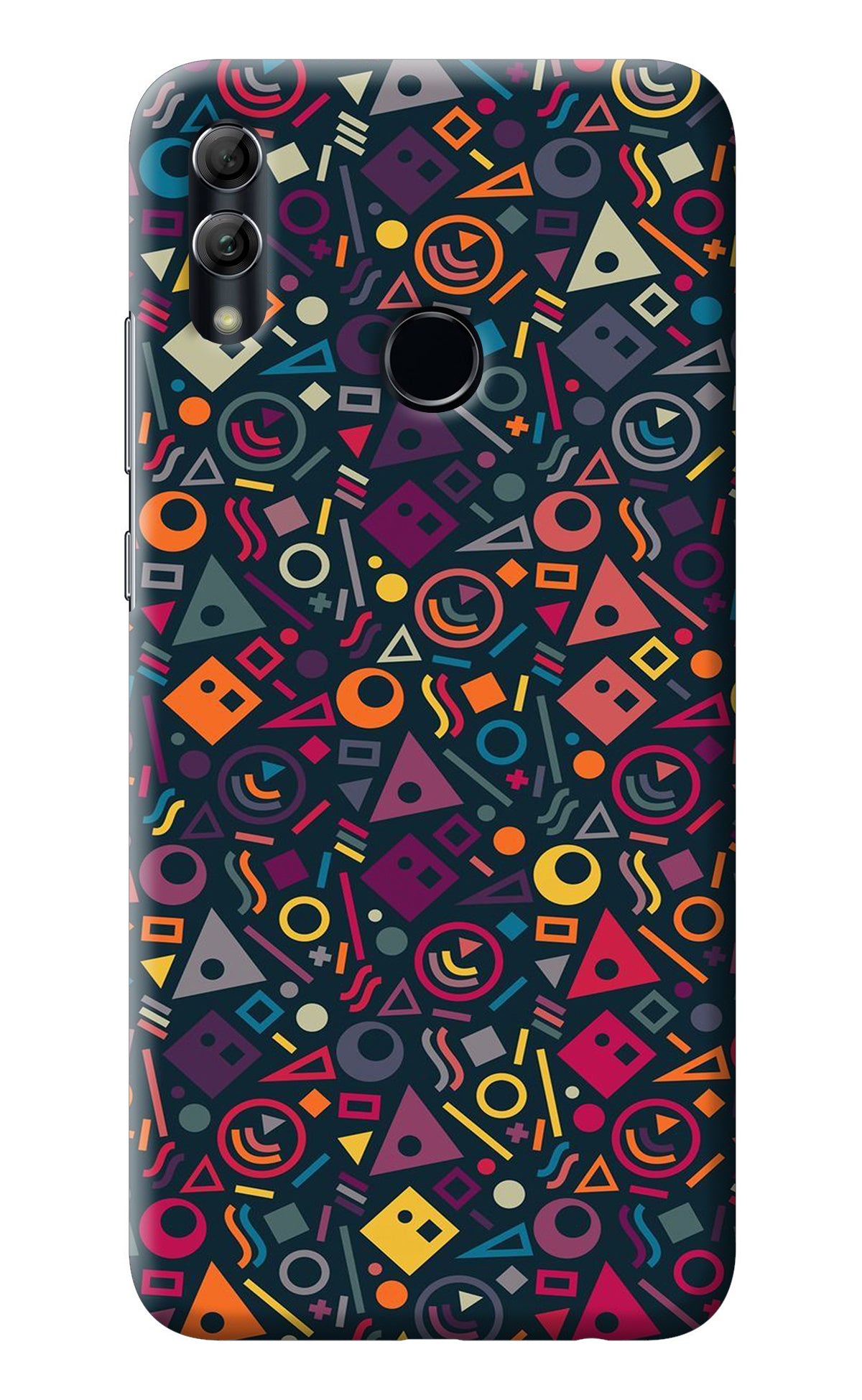 Geometric Abstract Honor 10 Lite Back Cover