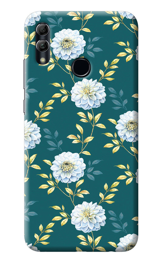 Flowers Honor 10 Lite Back Cover