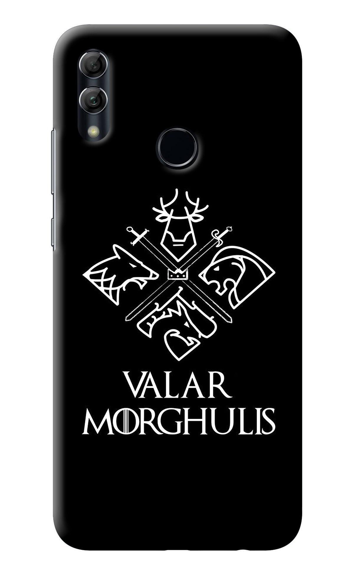 Valar Morghulis | Game Of Thrones Honor 10 Lite Back Cover