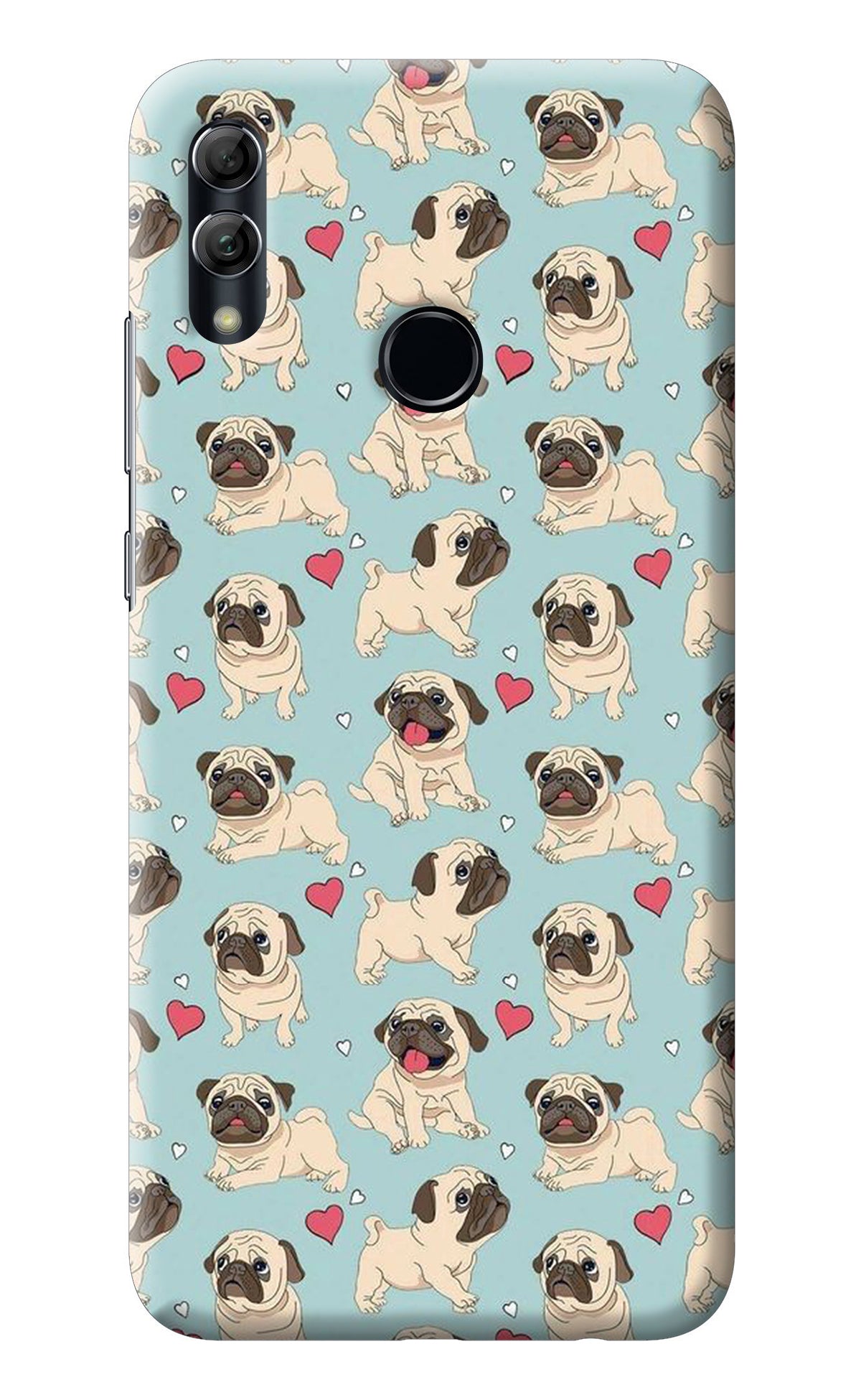 Pug Dog Honor 10 Lite Back Cover