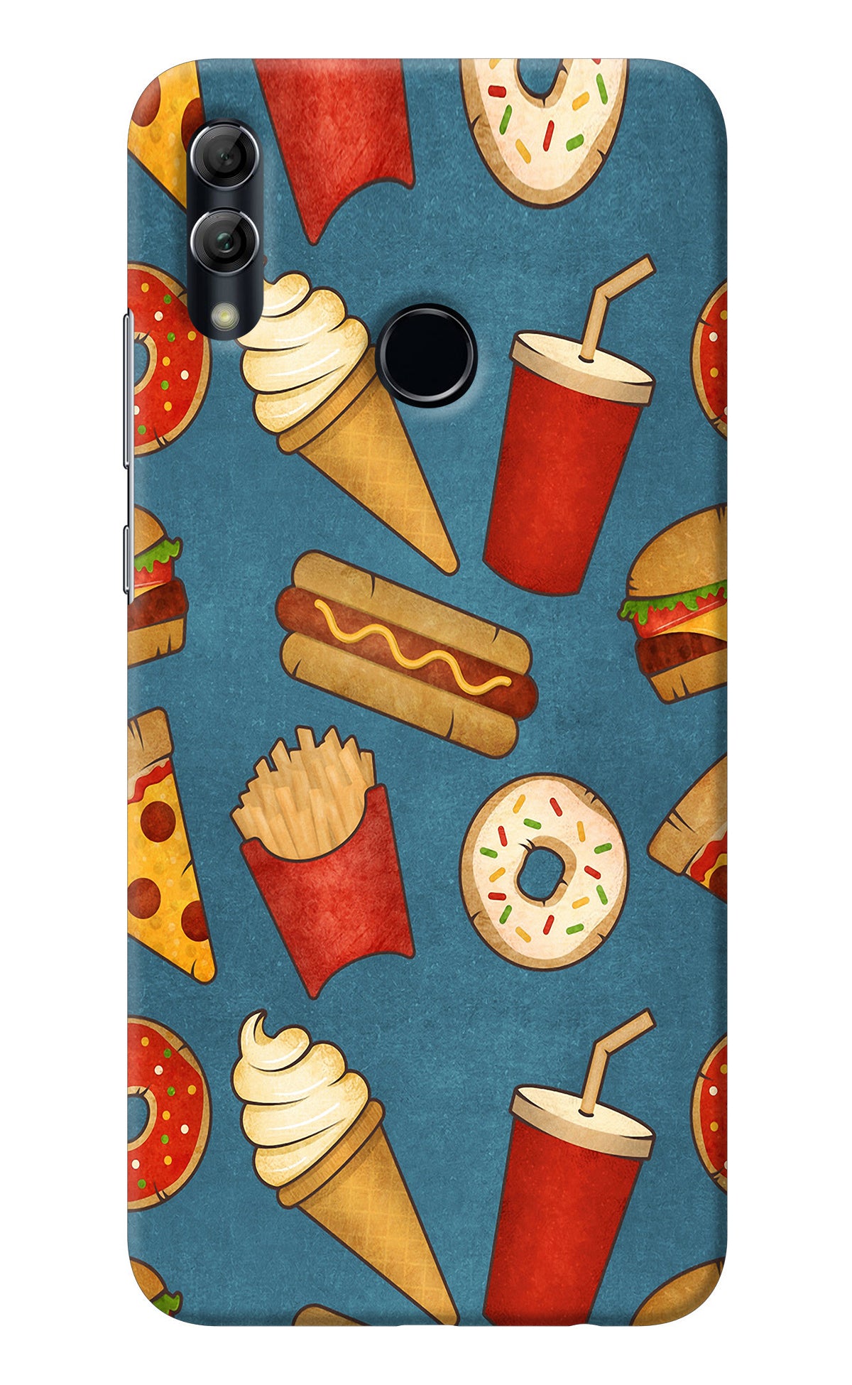 Foodie Honor 10 Lite Back Cover