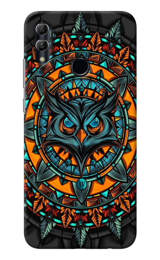 Angry Owl Art Honor 10 Lite Back Cover