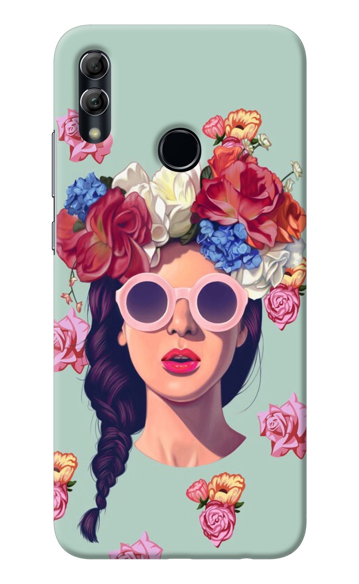 Pretty Girl Honor 10 Lite Back Cover