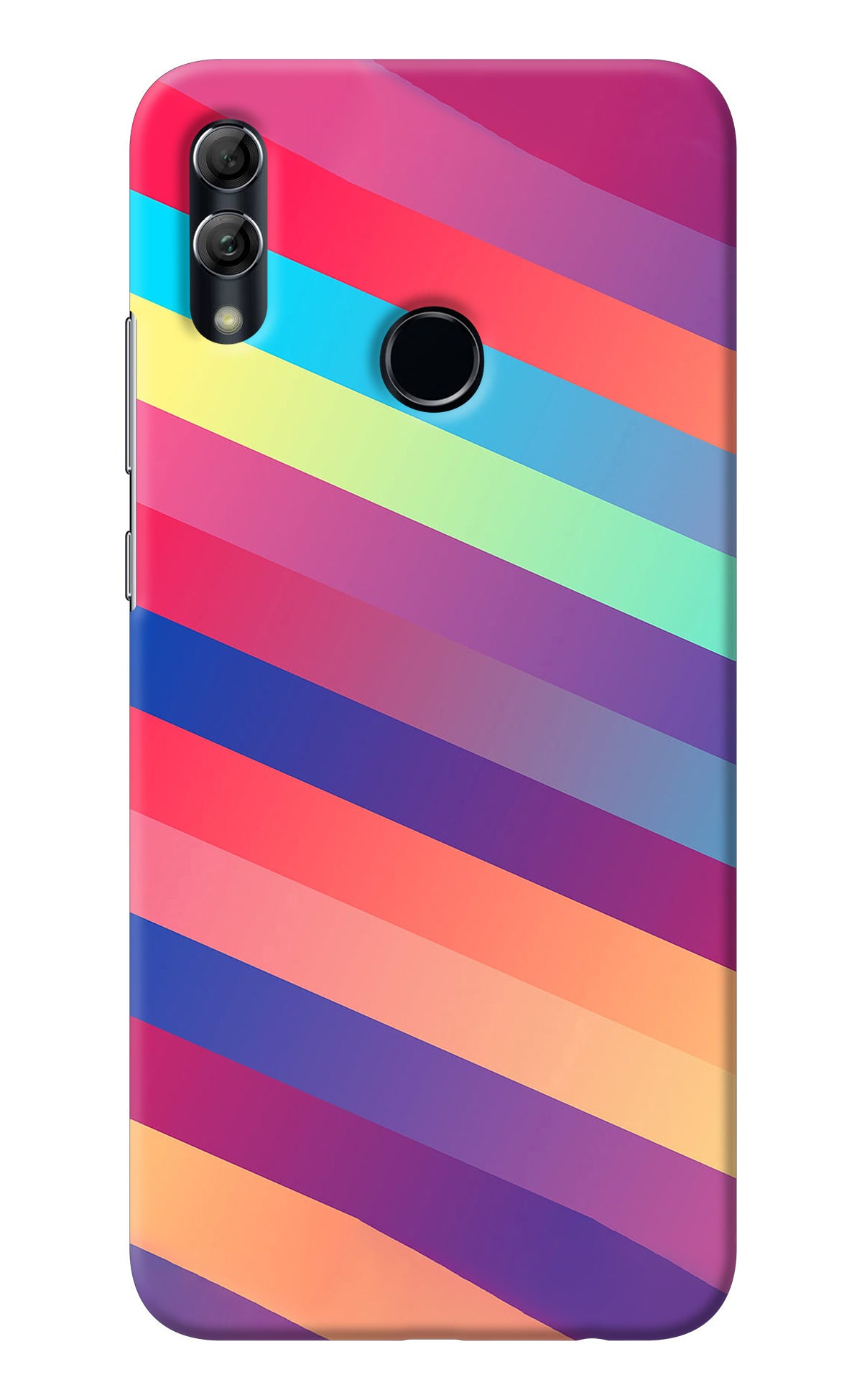 Stripes color Honor 10 Lite Back Cover