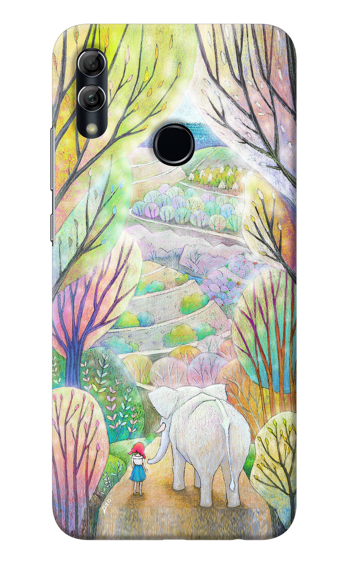 Nature Painting Honor 10 Lite Back Cover