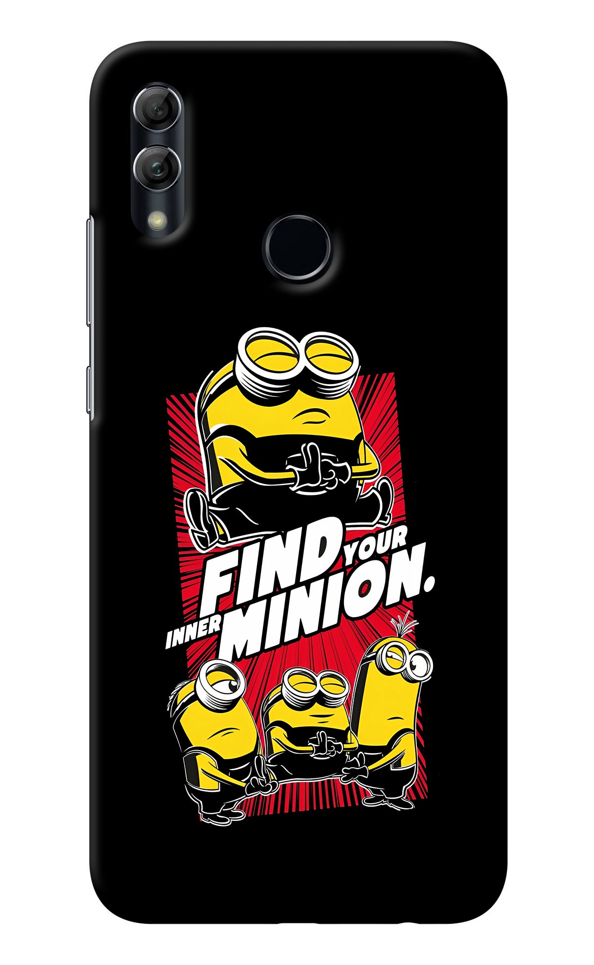 Find your inner Minion Honor 10 Lite Back Cover